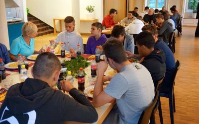 Das traditionelle gemeinsame Nachtessen